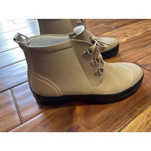 Ilse Jacobsen Beige Brown Oil Resistant Rain Boots Women's Size 39/9